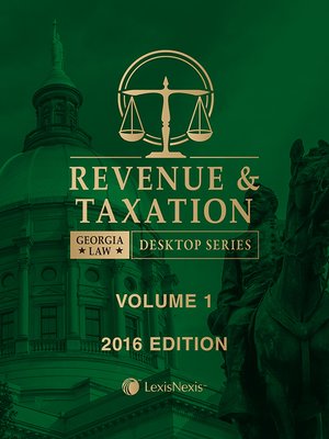 cover image of Georgia Revenue and Taxation Law